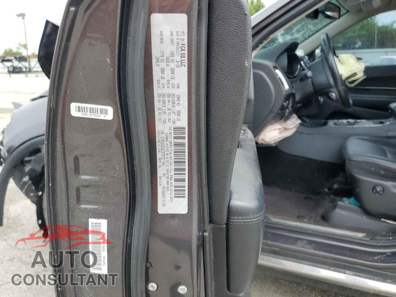 DODGE DURANGO 2016 - 1C4RDHDG5GC373772