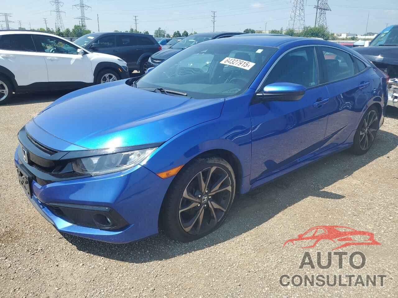 HONDA CIVIC 2019 - 19XFC2F80KE005638