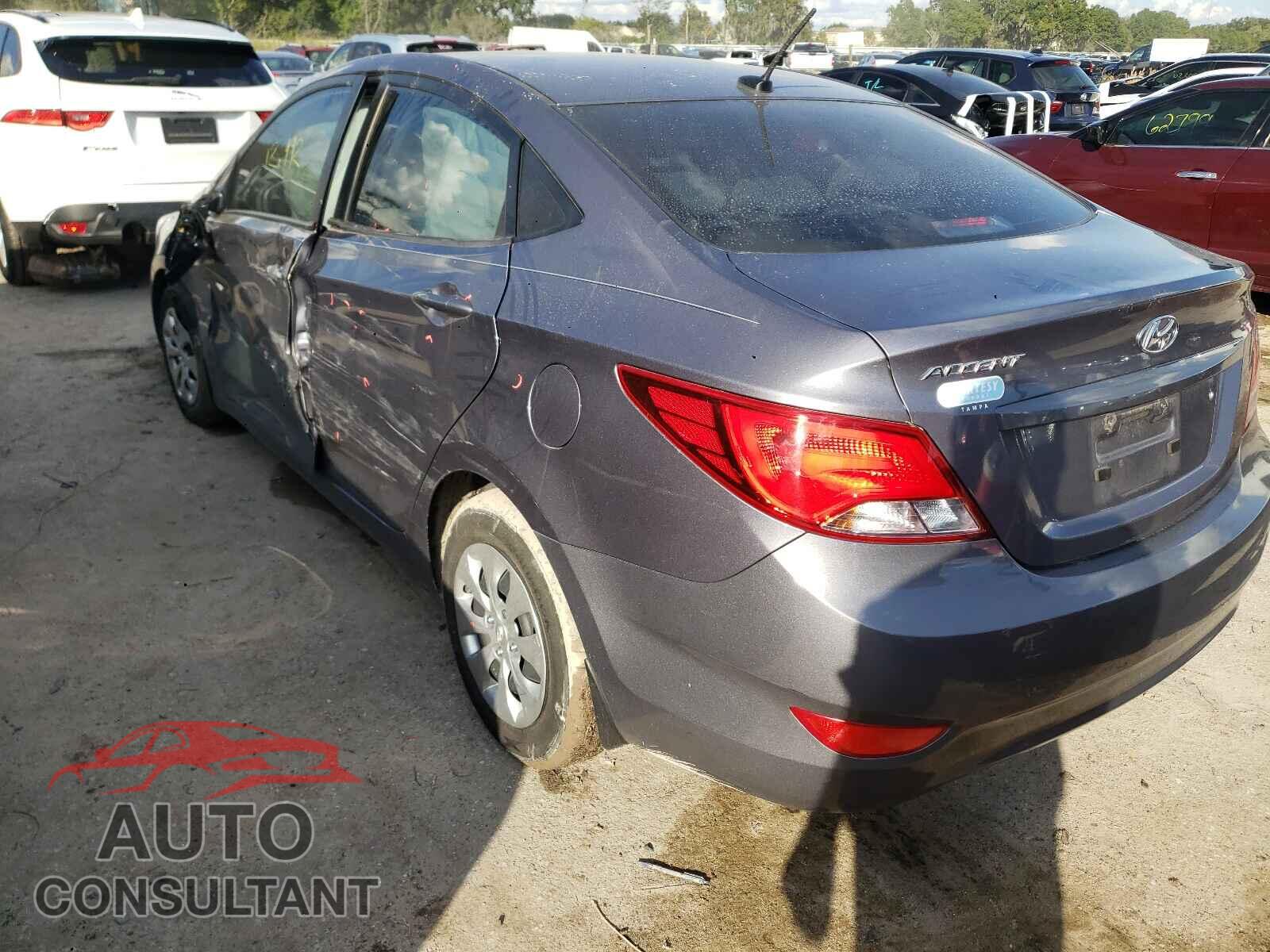 HYUNDAI ACCENT 2016 - KMHCT4AE8GU093452