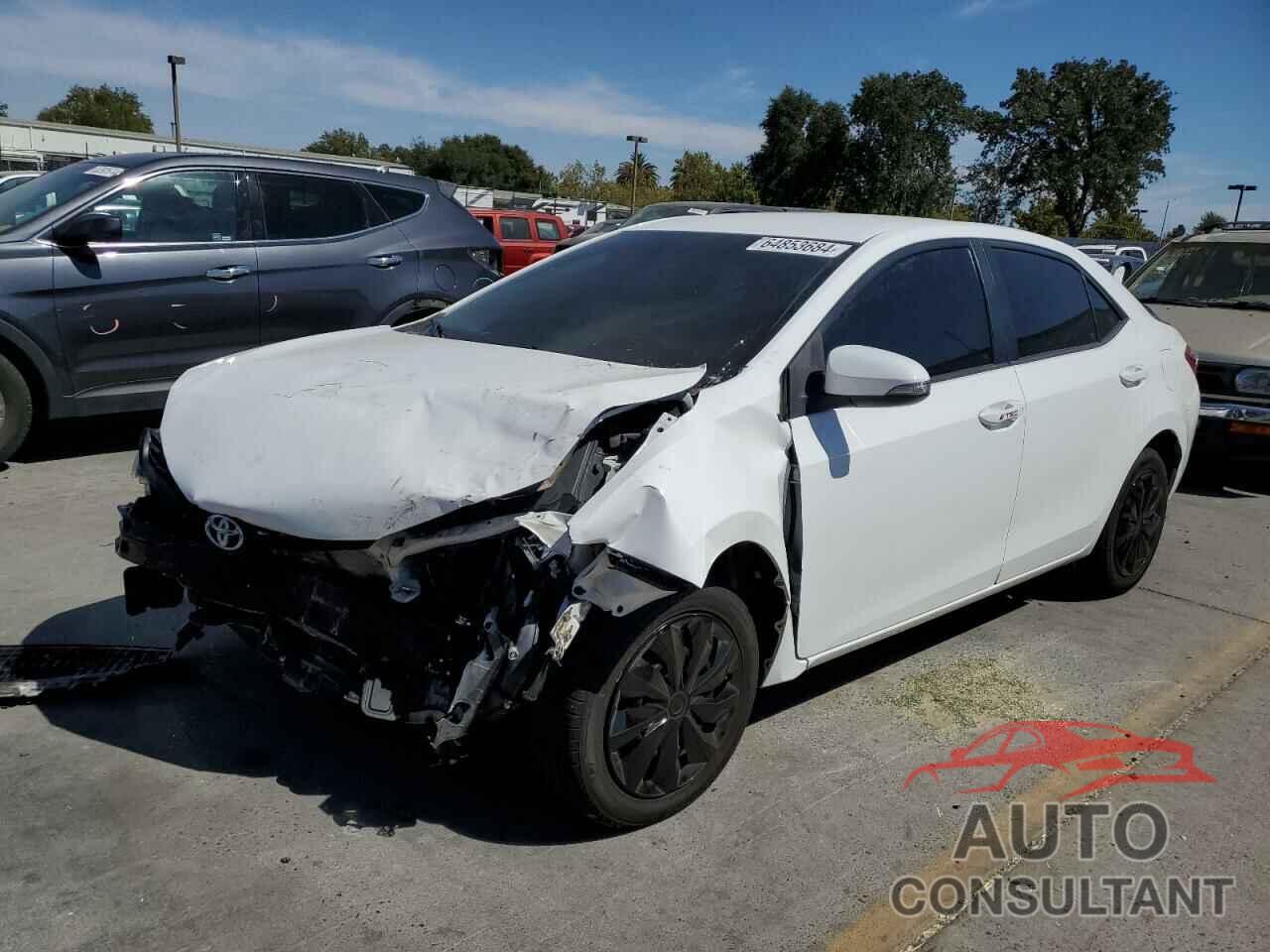TOYOTA COROLLA 2016 - 2T1BURHE1GC686101