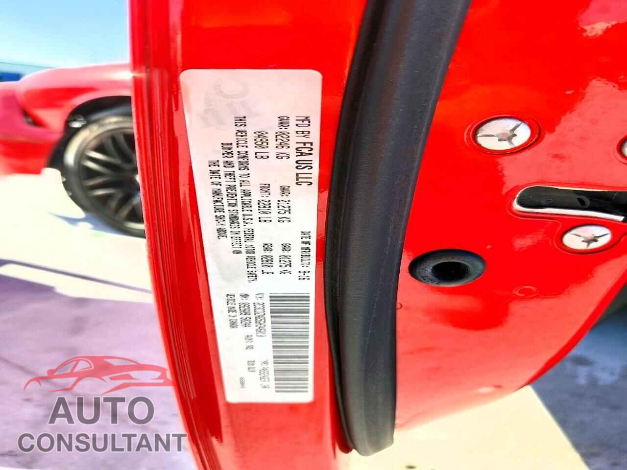 DODGE CHALLENGER 2016 - 2C3CDZAG5GH346010