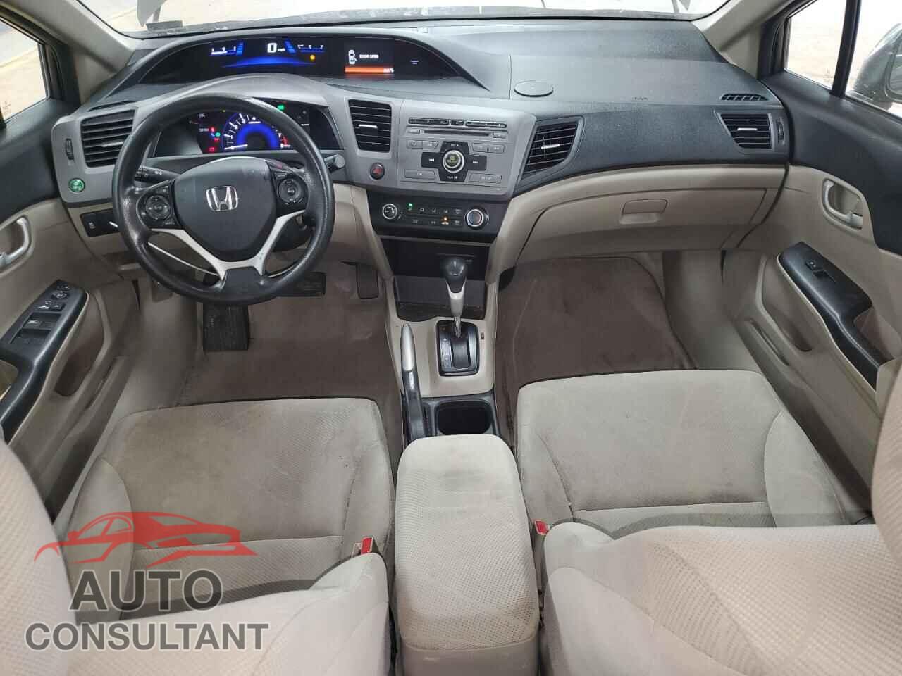 HONDA CIVIC 2012 - 19XFB2F50CE372968