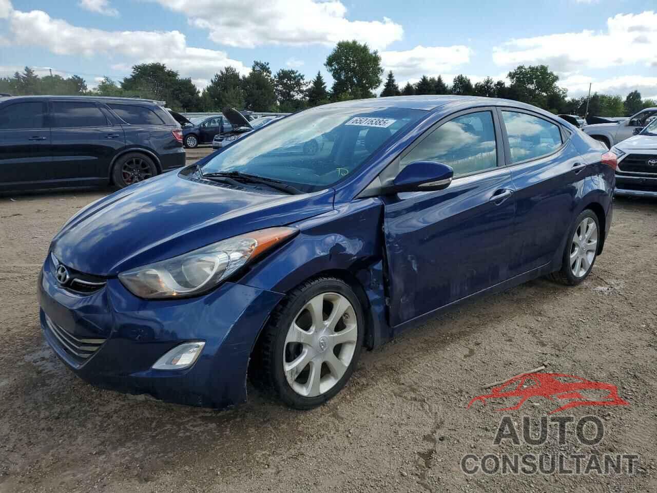 HYUNDAI ELANTRA 2013 - KMHDH4AE9DU723996