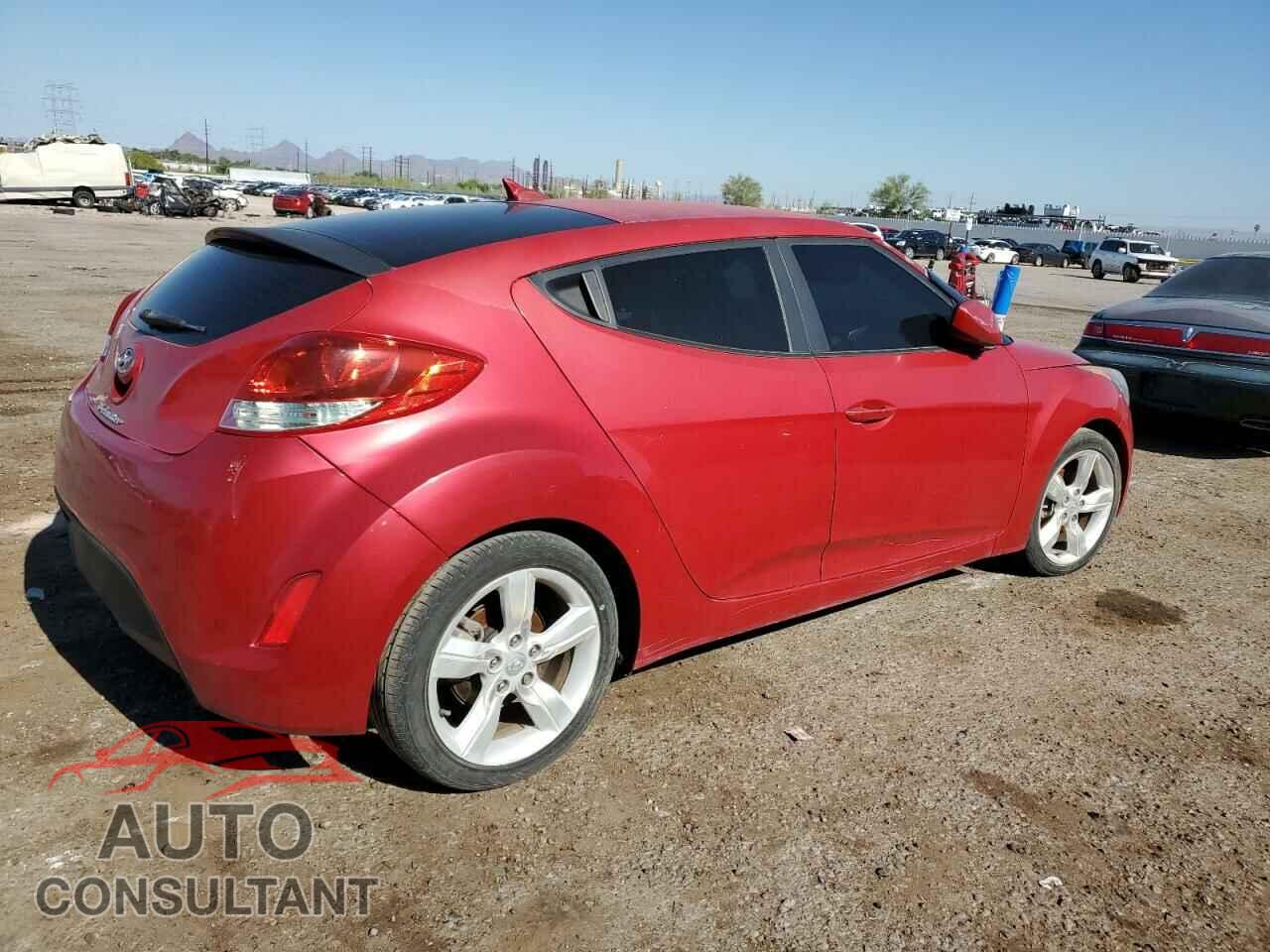 HYUNDAI VELOSTER 2012 - KMHTC6AD6CU042853