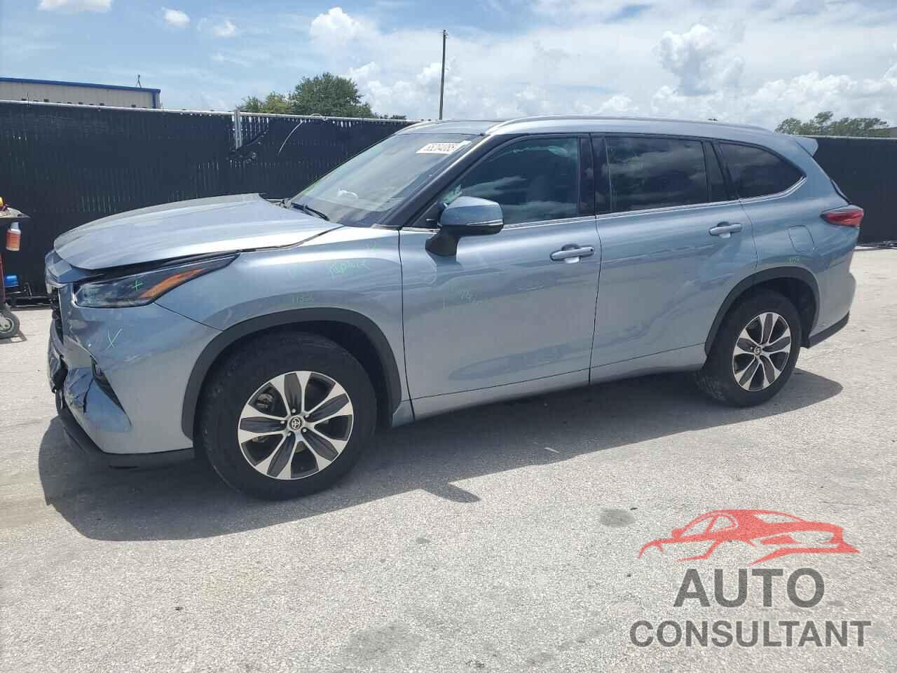 TOYOTA HIGHLANDER 2021 - 5TDGZRAH3MS060046