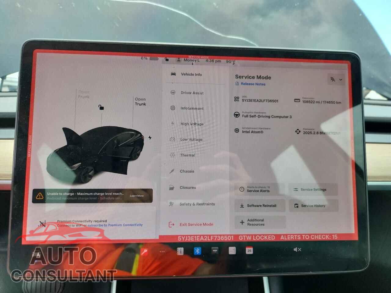 TESLA MODEL 3 2020 - 5YJ3E1EA2LF736501