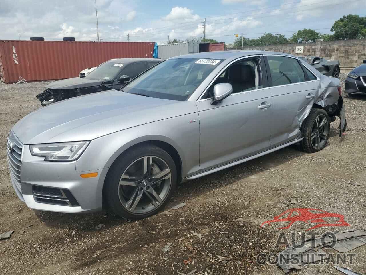 AUDI A4 2018 - WAUENAF45JA151688