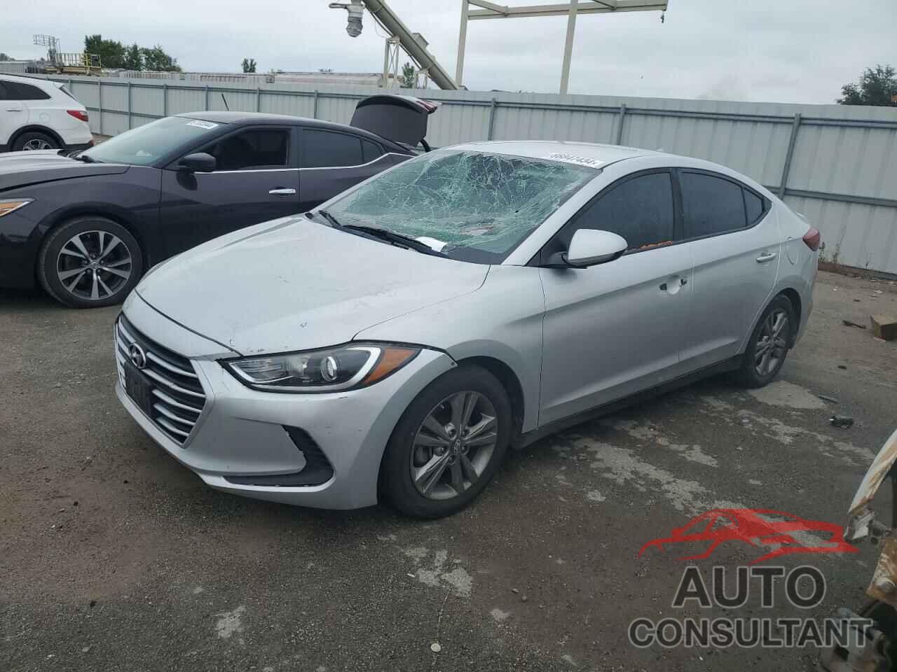 HYUNDAI ELANTRA 2018 - KMHD84LF8JU466055