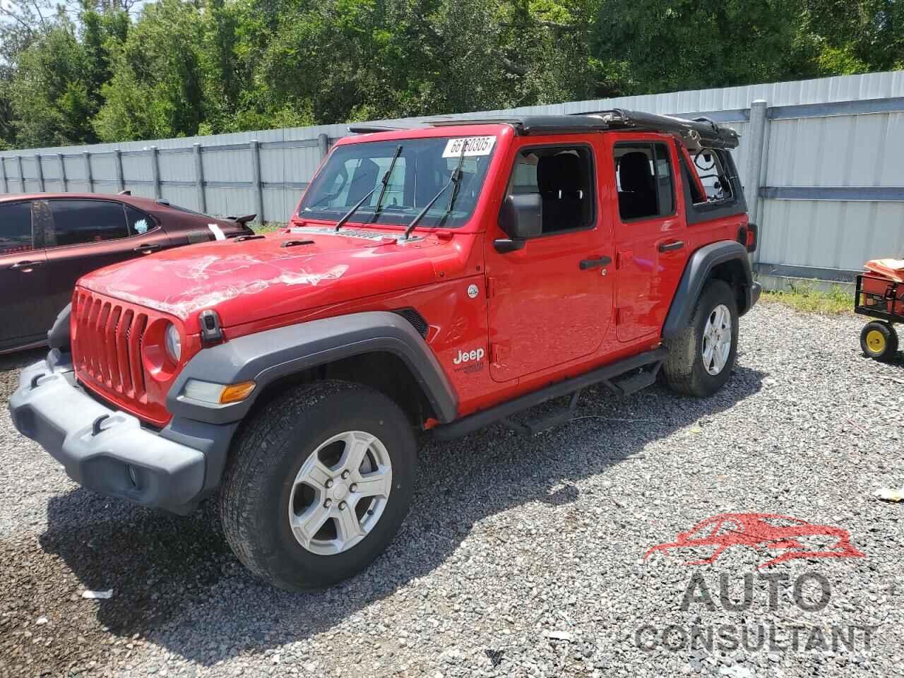 JEEP WRANGLER 2019 - 1C4HJXDG4KW518225