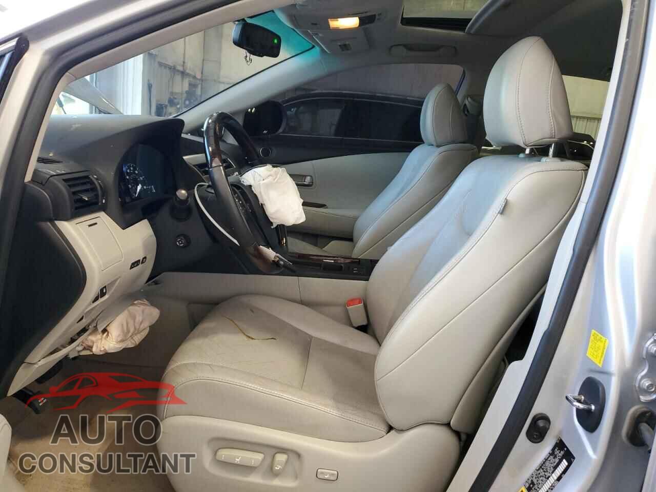 LEXUS RX350 2010 - 2T2BK1BA3AC060470