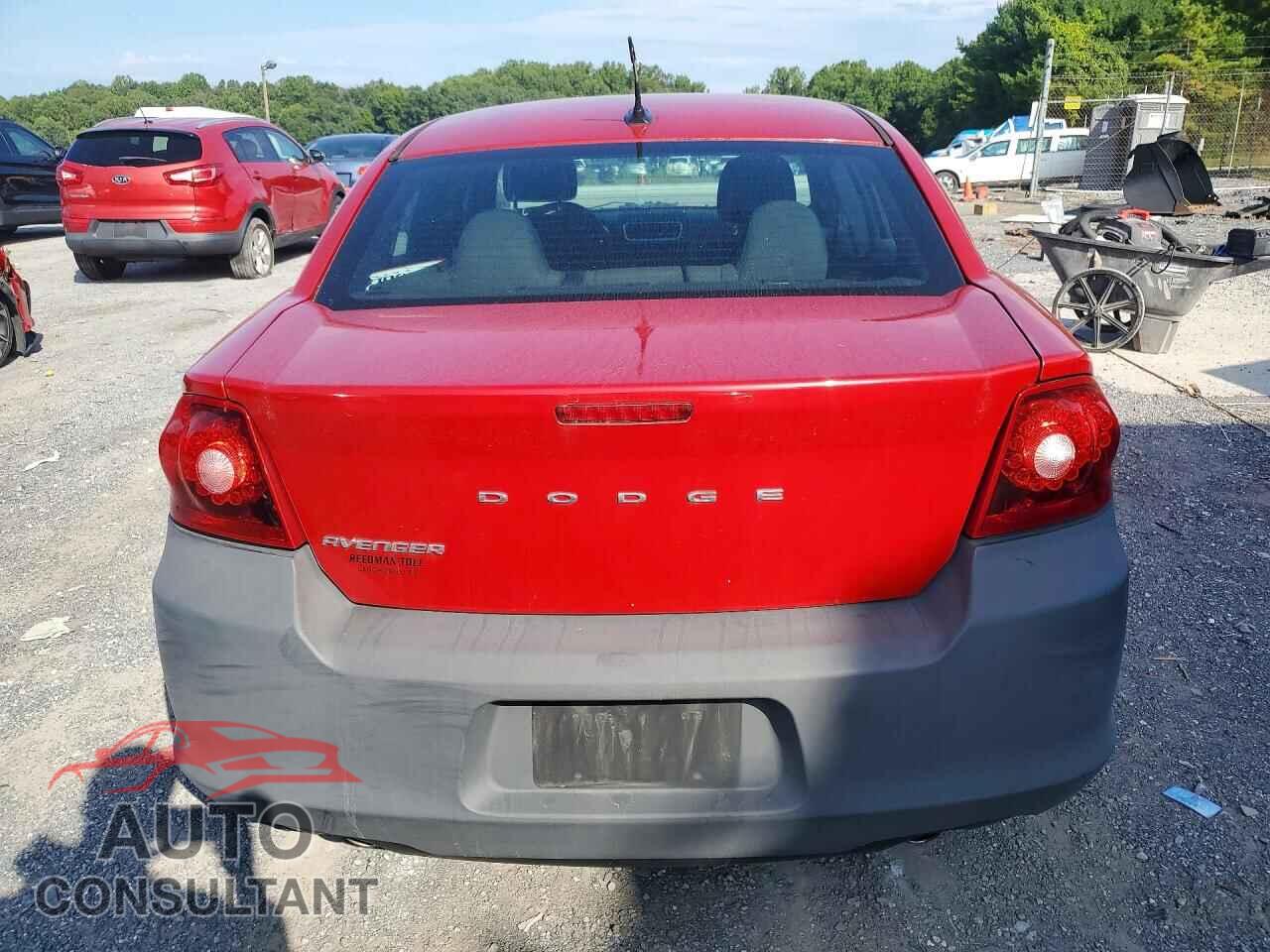 DODGE AVENGER 2013 - 1C3CDZAG9DN768834