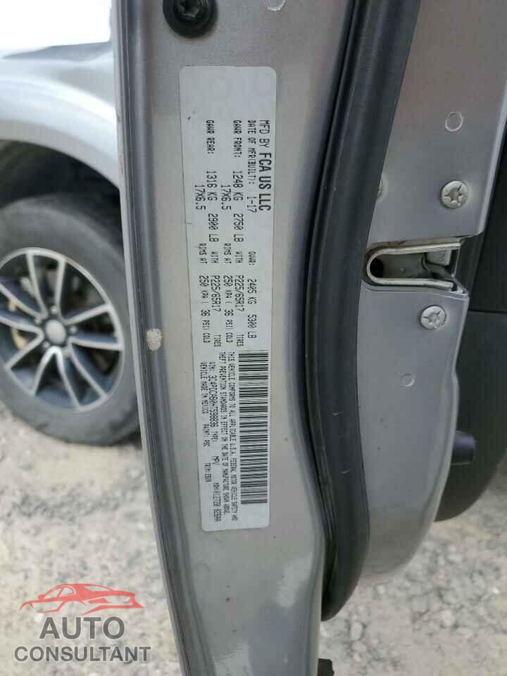 DODGE JOURNEY 2017 - 3C4PDCAB0HT598836