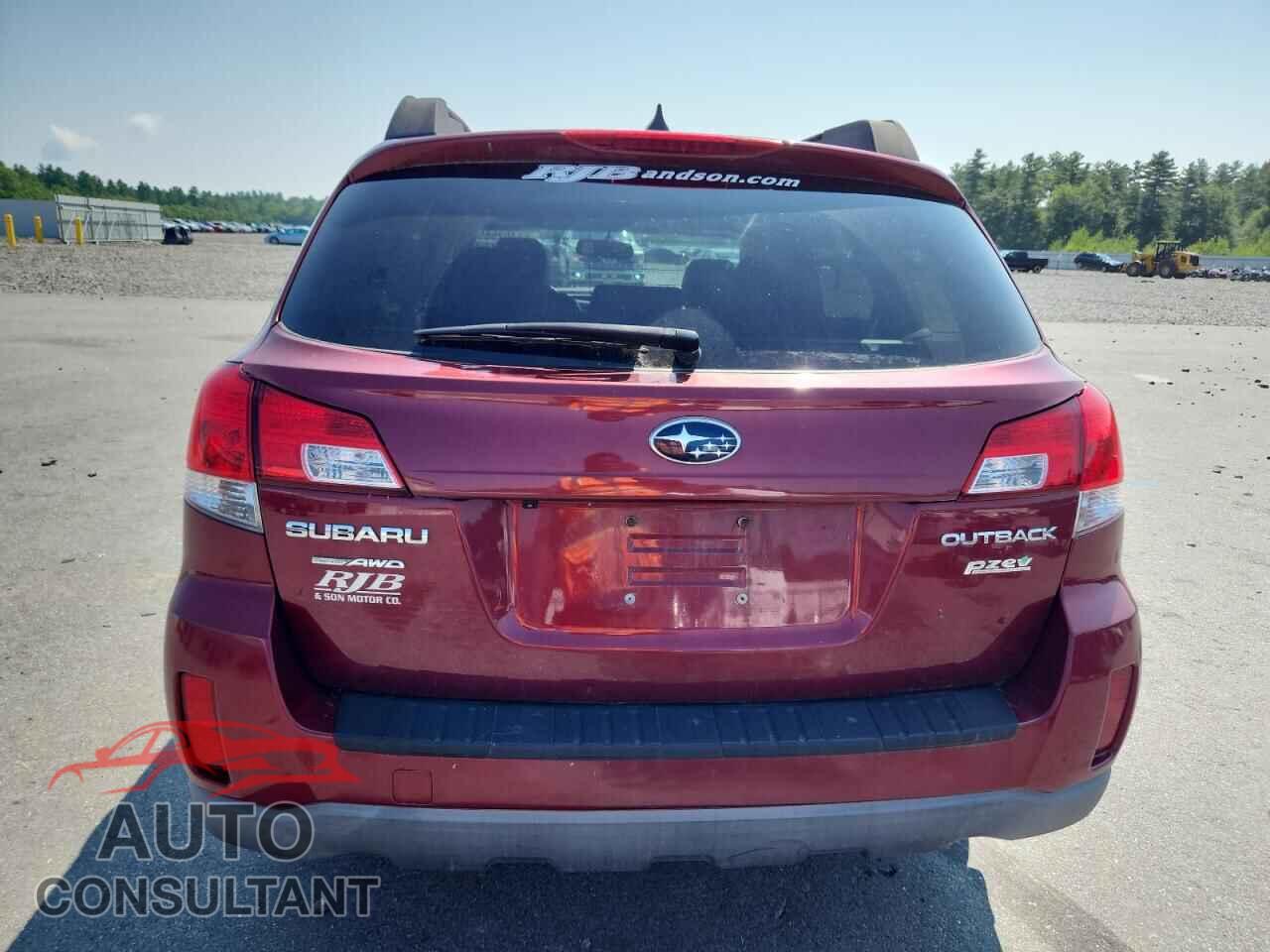 SUBARU OUTBACK 2012 - 4S4BRBLC1C3267226