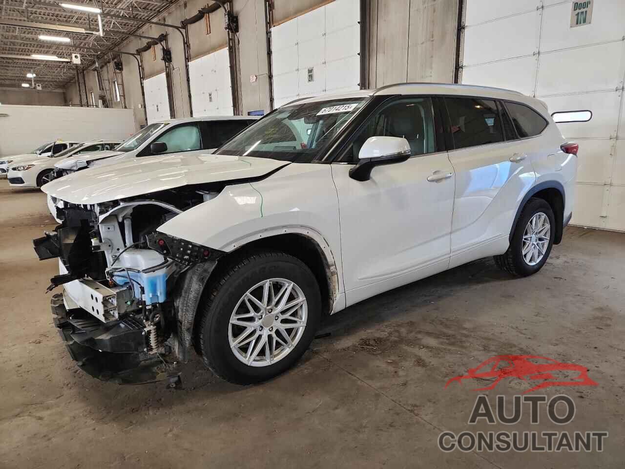 TOYOTA HIGHLANDER 2021 - 5TDGZRBH2MS085468
