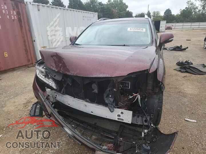 LEXUS RX350 2013 - 2T2BK1BA7DC203926