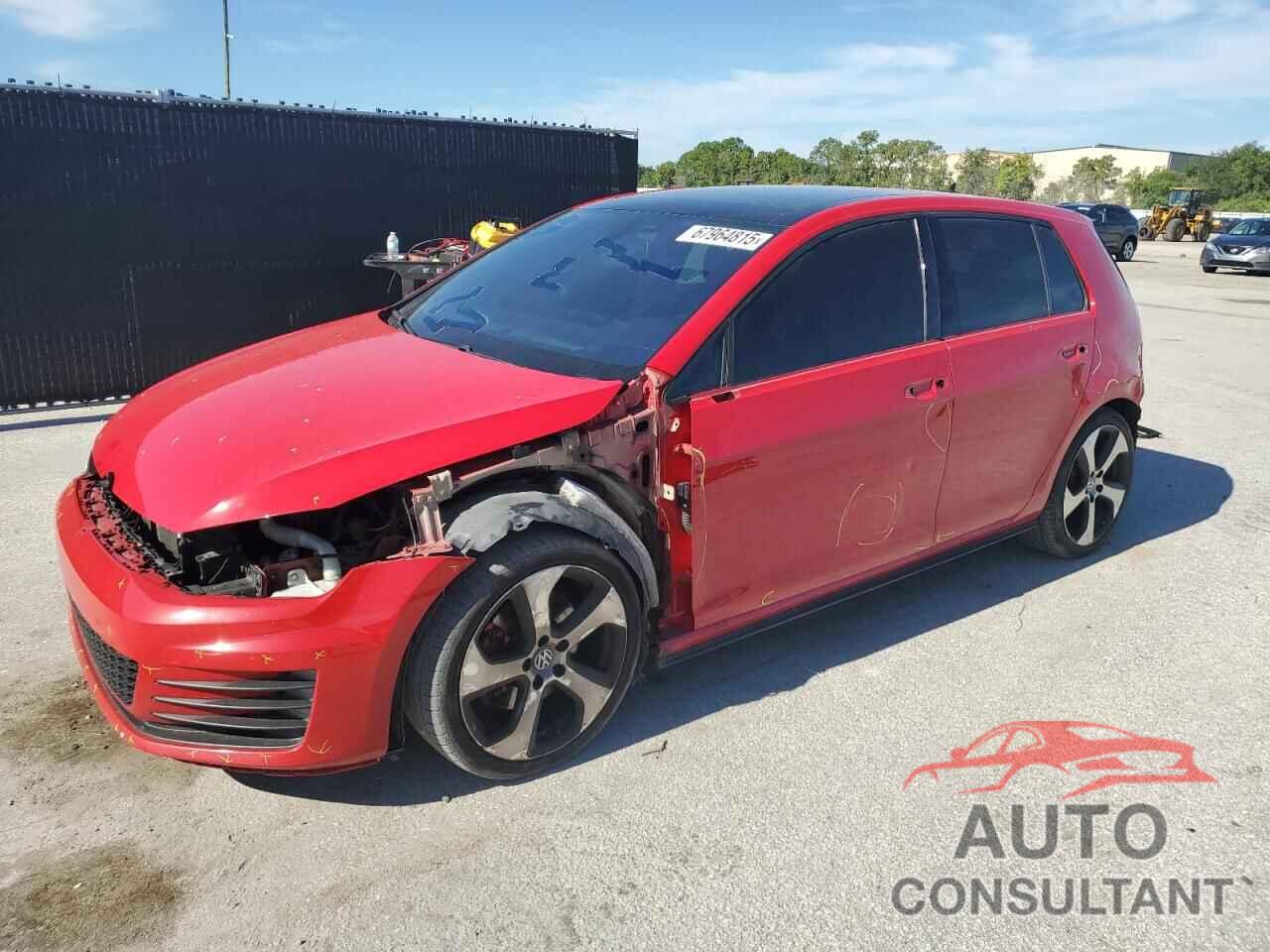 VOLKSWAGEN GTI 2015 - 3VW4T7AU0FM031903