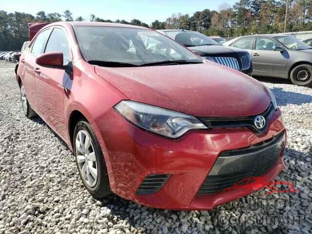 TOYOTA COROLLA 2016 - 2T1BURHEXGC683195