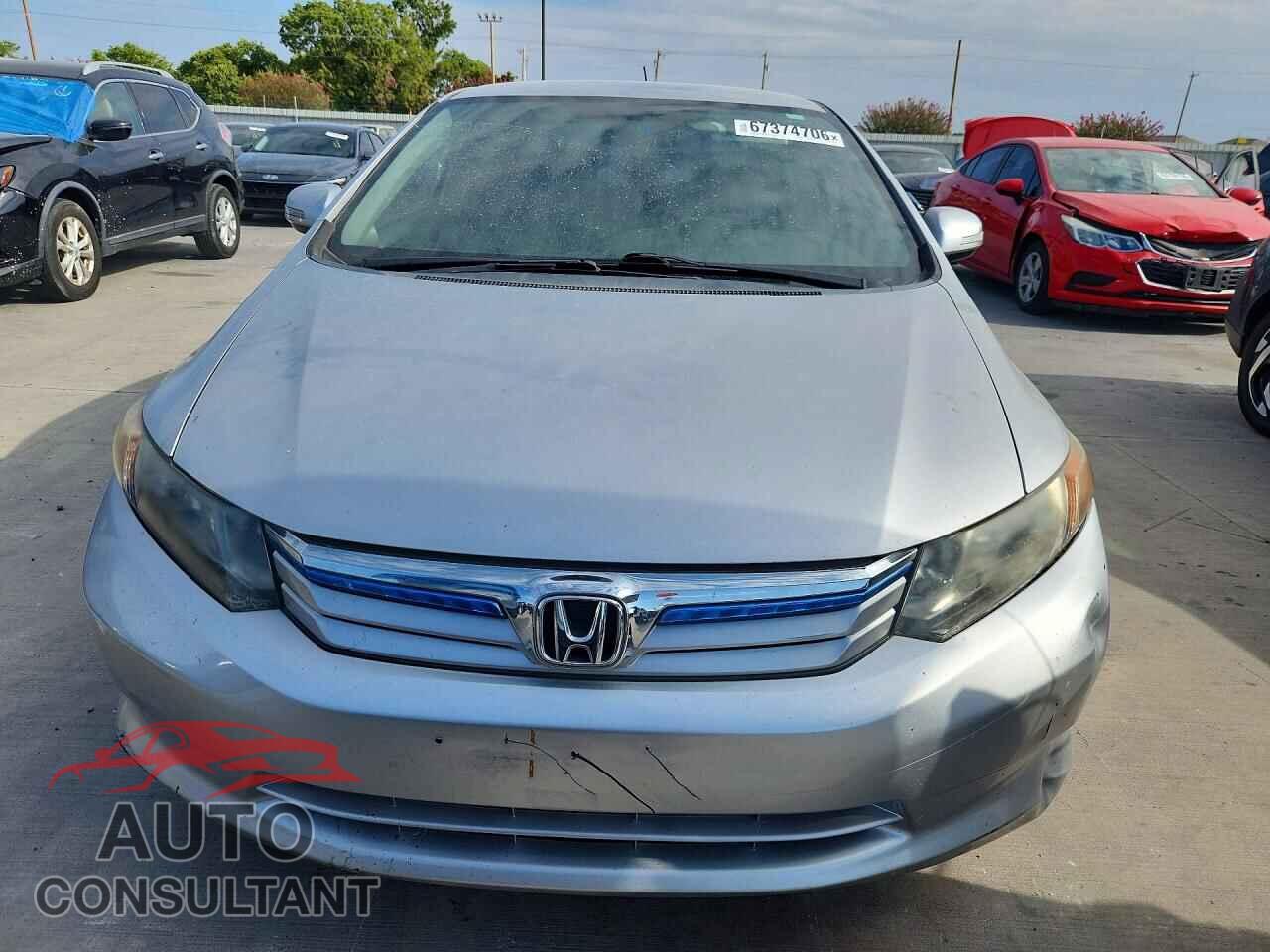 HONDA CIVIC 2012 - JHMFB4F22CS003459