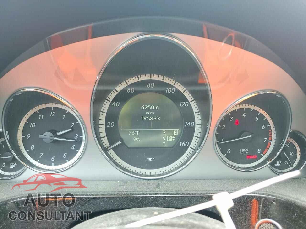 MERCEDES-BENZ E-CLASS 2011 - WDDHF8HB9BA416458