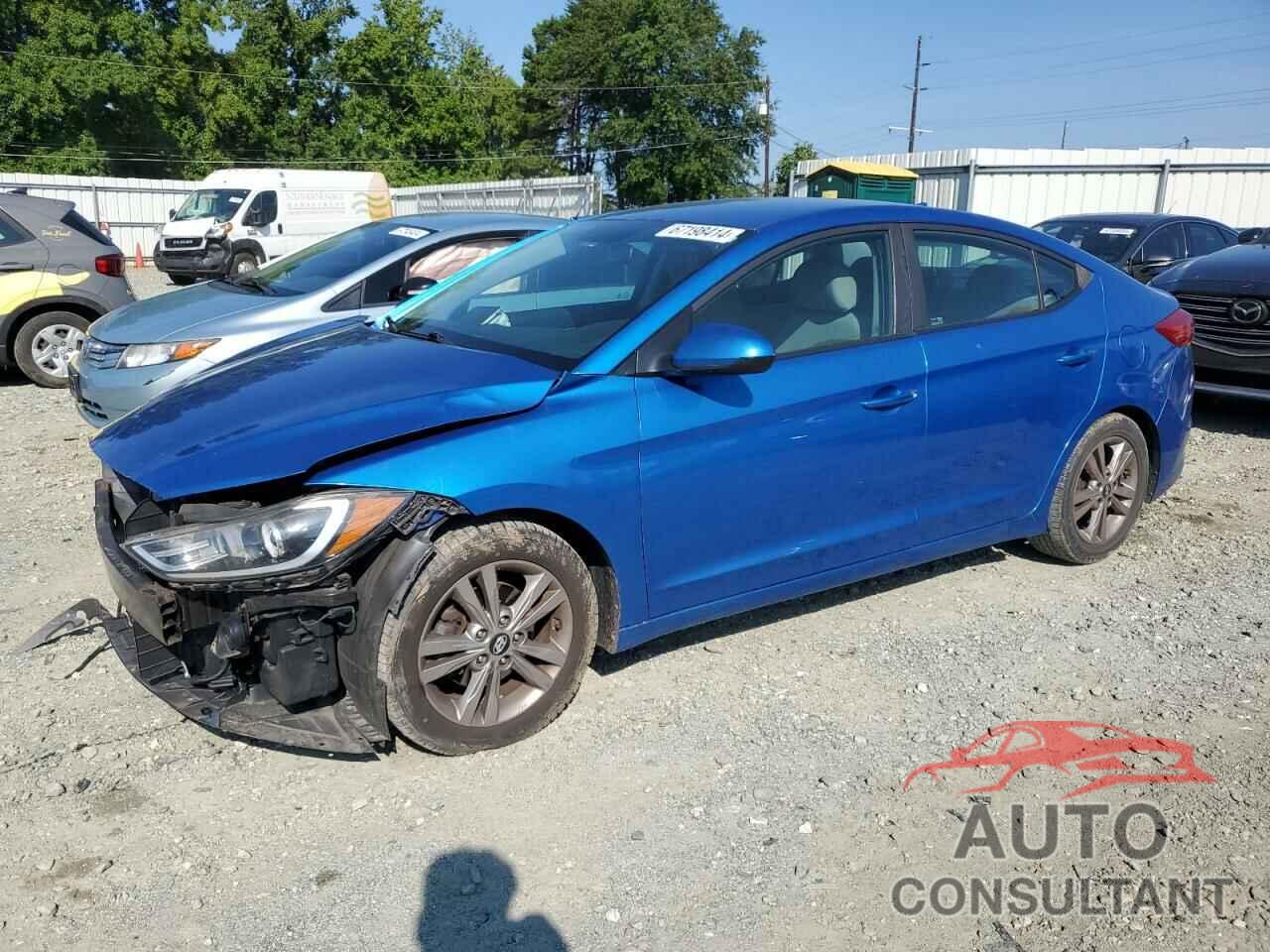 HYUNDAI ELANTRA 2017 - KMHD84LF1HU212407