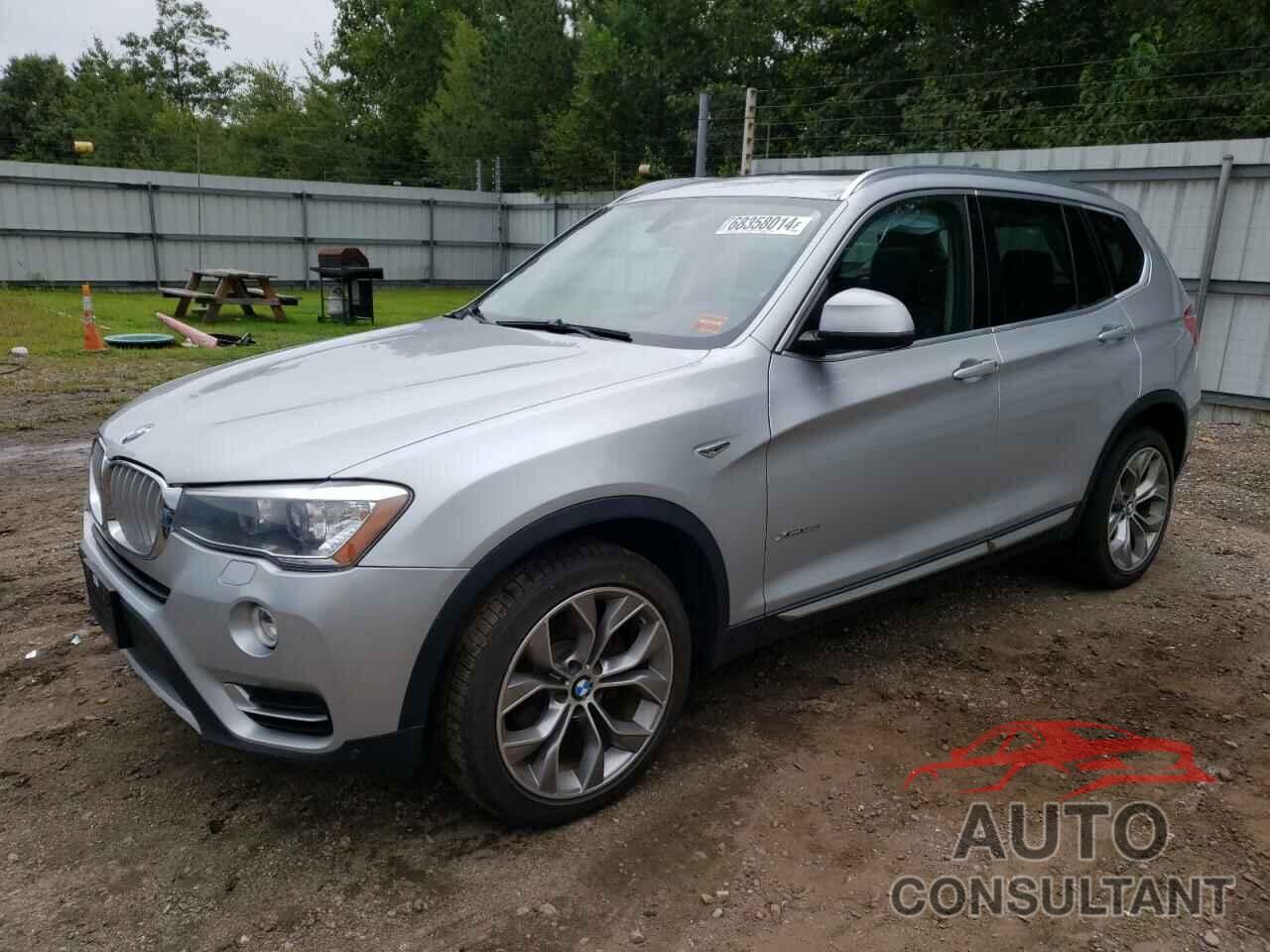 BMW X3 2016 - 5UXWX9C52G0D74770