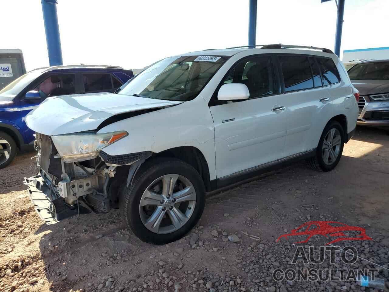 TOYOTA HIGHLANDER 2012 - 5TDDK3EH1CS169831