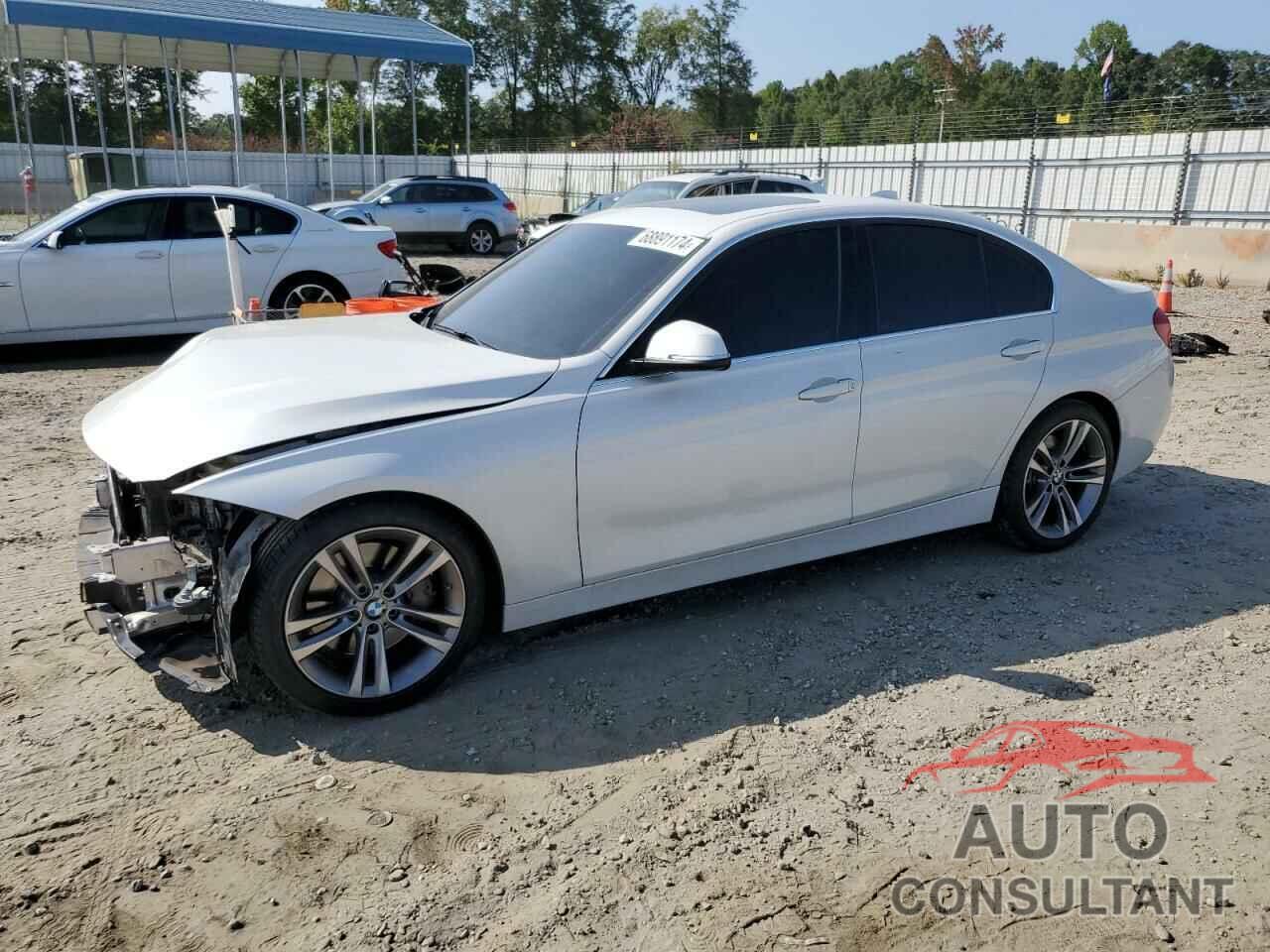 BMW 3 SERIES 2017 - WBA8B3G38HNU36055