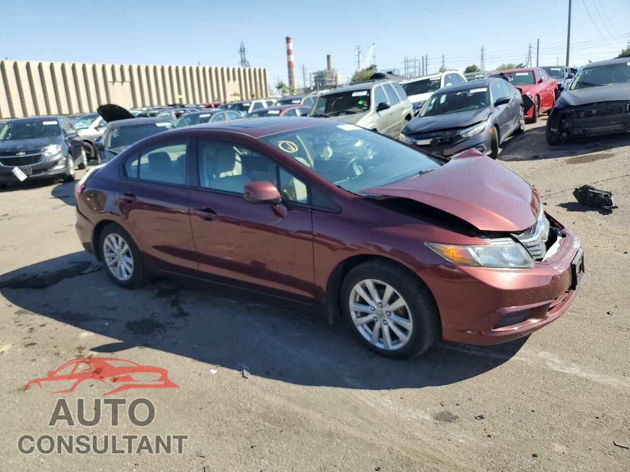 HONDA CIVIC 2012 - 19XFB2F86CE353142