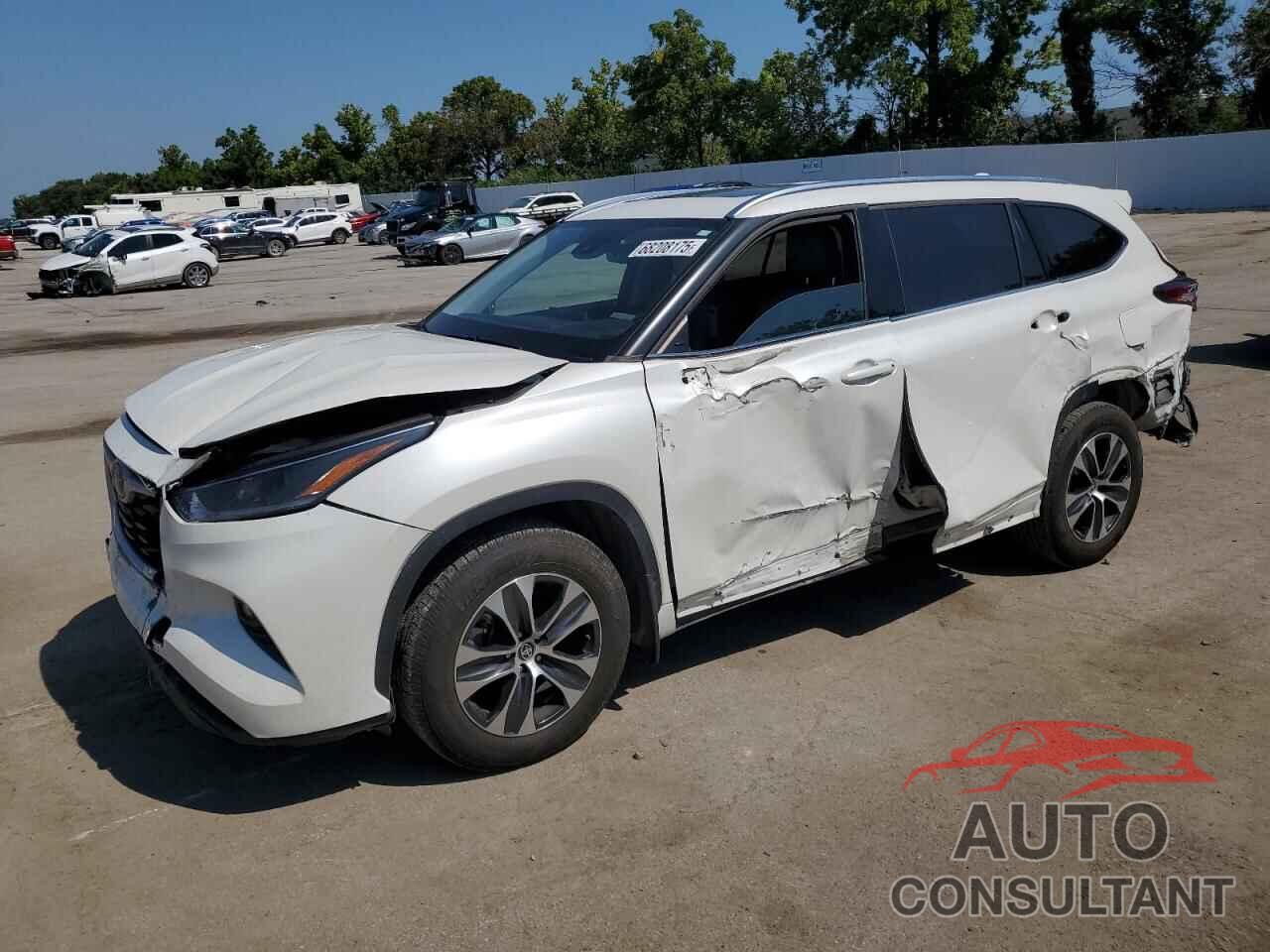 TOYOTA HIGHLANDER 2021 - 5TDHZRBH1MS540296