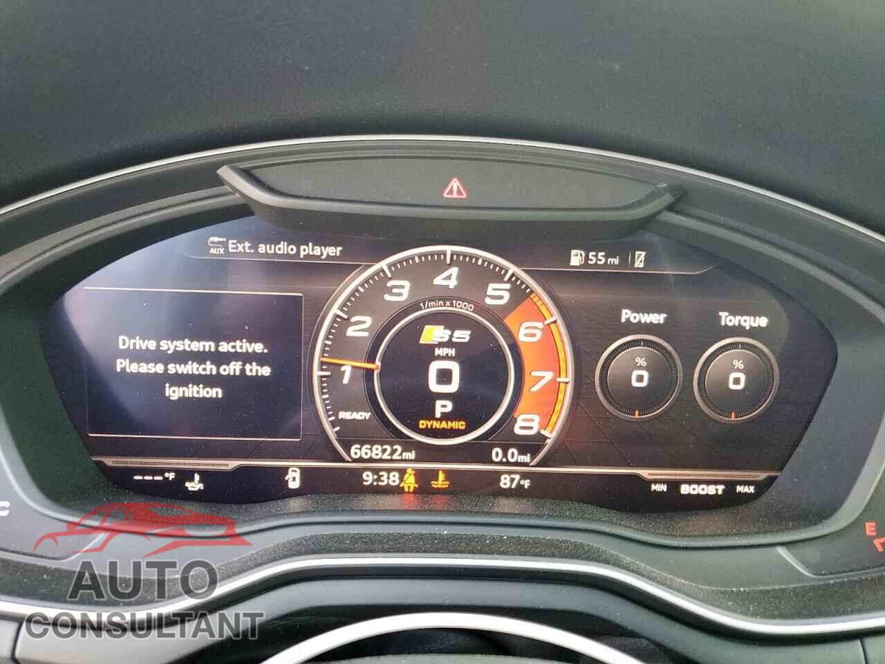 AUDI S5/RS5 2018 - WAUC4CF54JA136095