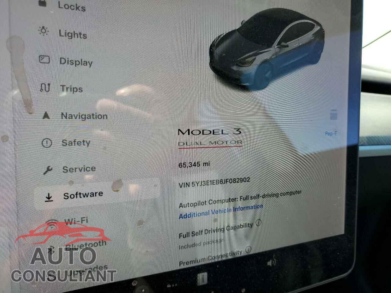 TESLA MODEL 3 2018 - 5YJ3E1EB6JF082902