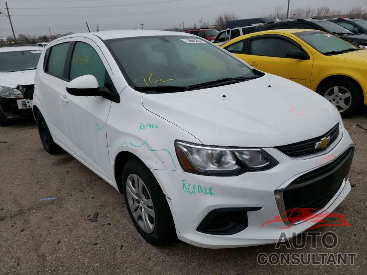 CHEVROLET SONIC 2017 - 1G1JG6SHXH4159644