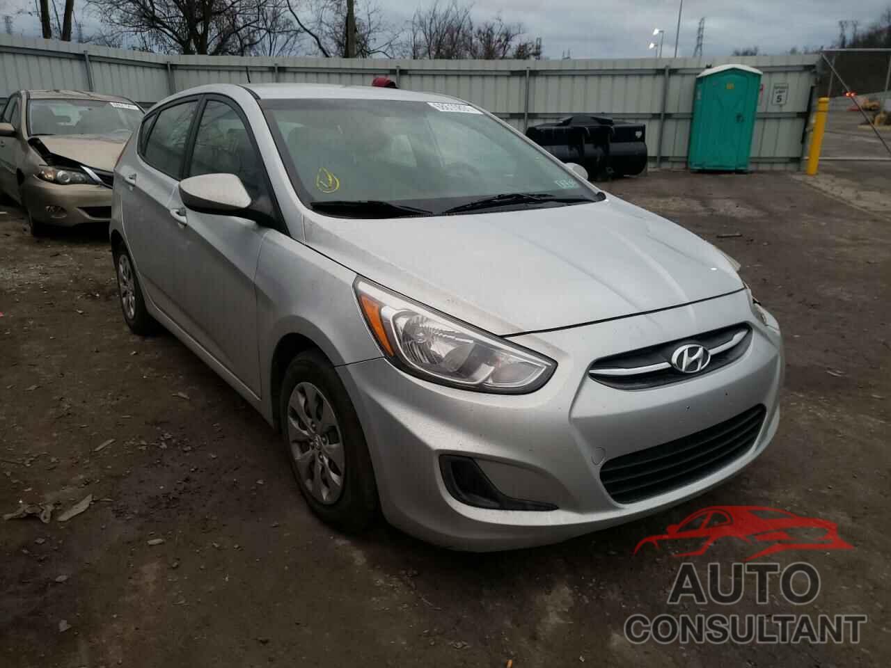 HYUNDAI ACCENT 2017 - KMHCT5AE6HU300136