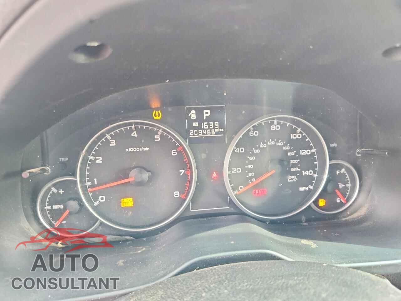 SUBARU OUTBACK 2013 - 4S4BRCCC2D3264715