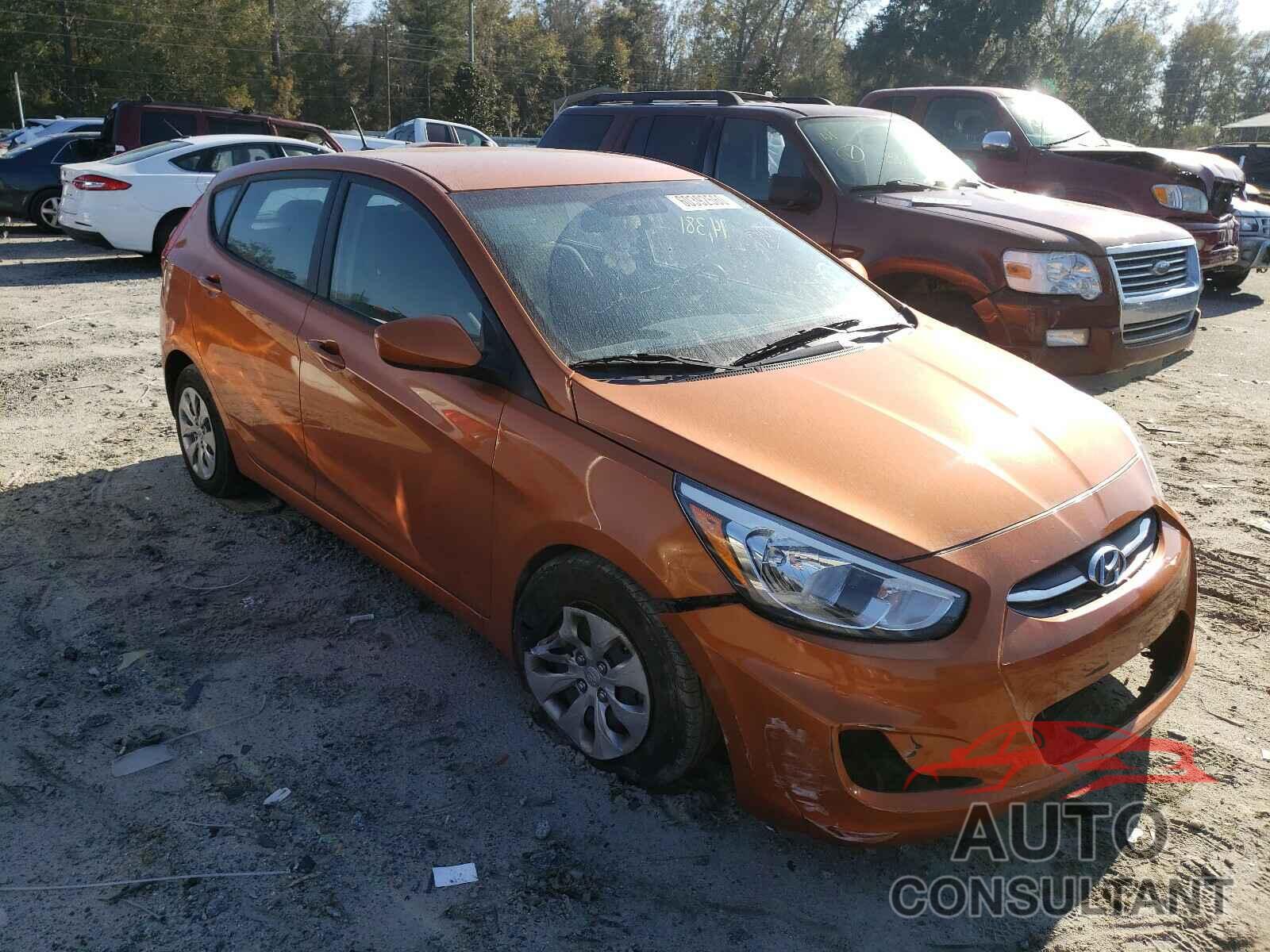 HYUNDAI ACCENT 2017 - KMHCT5AEXHU320101