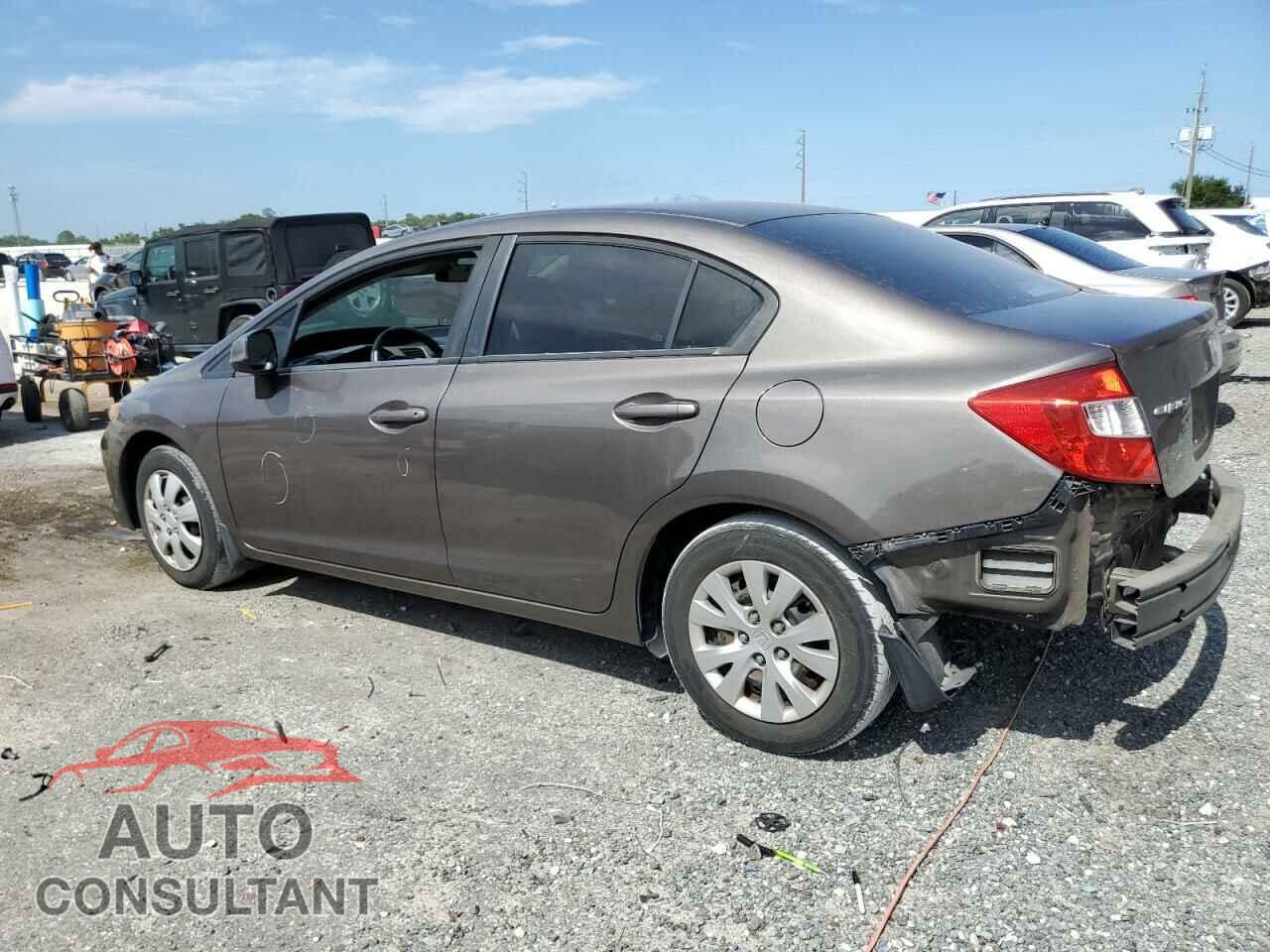 HONDA CIVIC 2012 - 19XFB2F59CE015076
