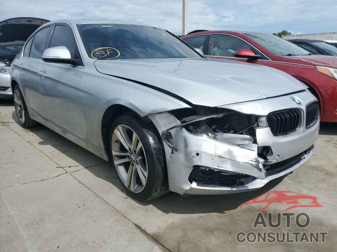 BMW 3 SERIES 2017 - WBA8B9C38HK885276