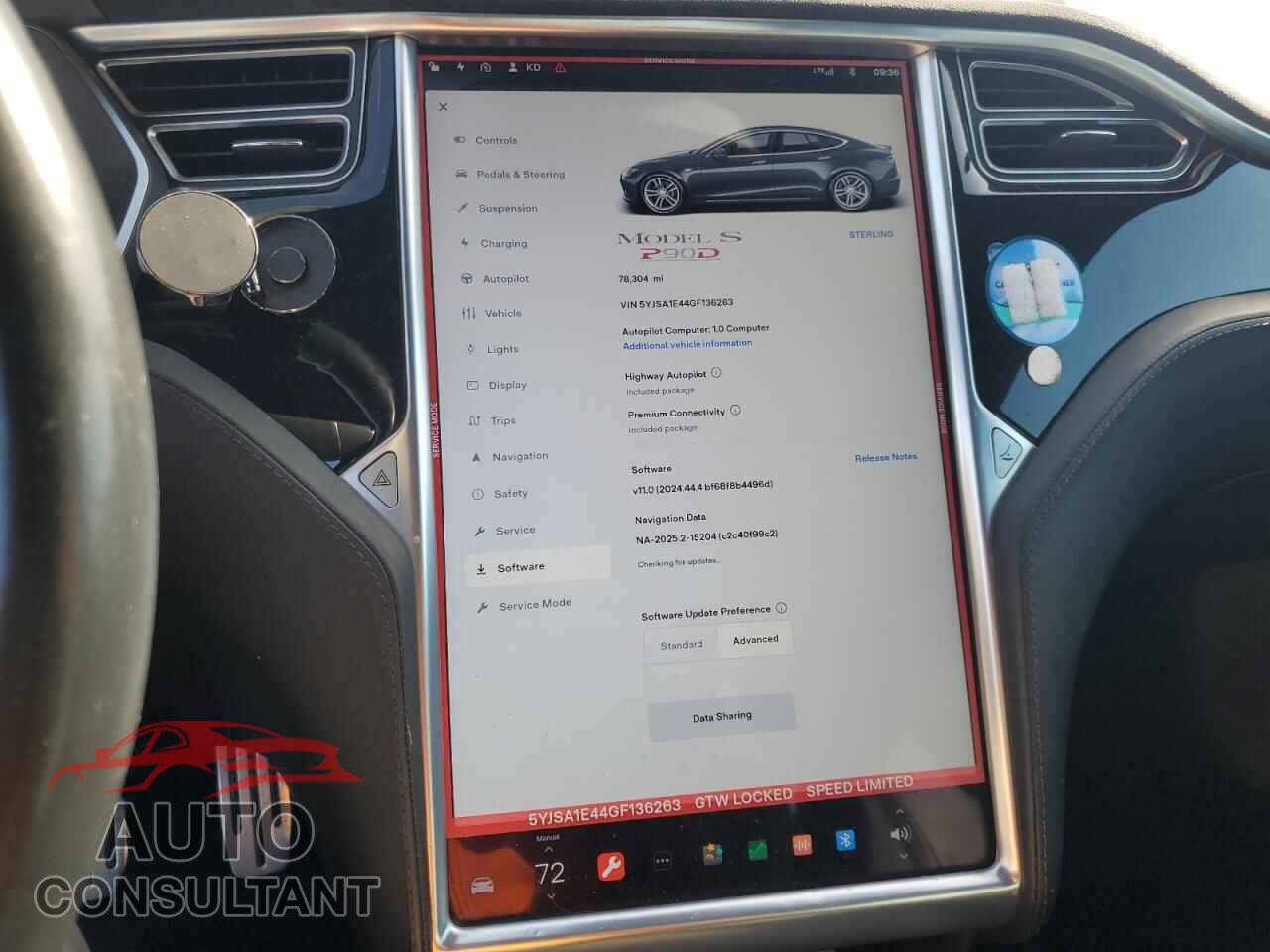 TESLA MODEL S 2016 - 5YJSA1E44GF136263