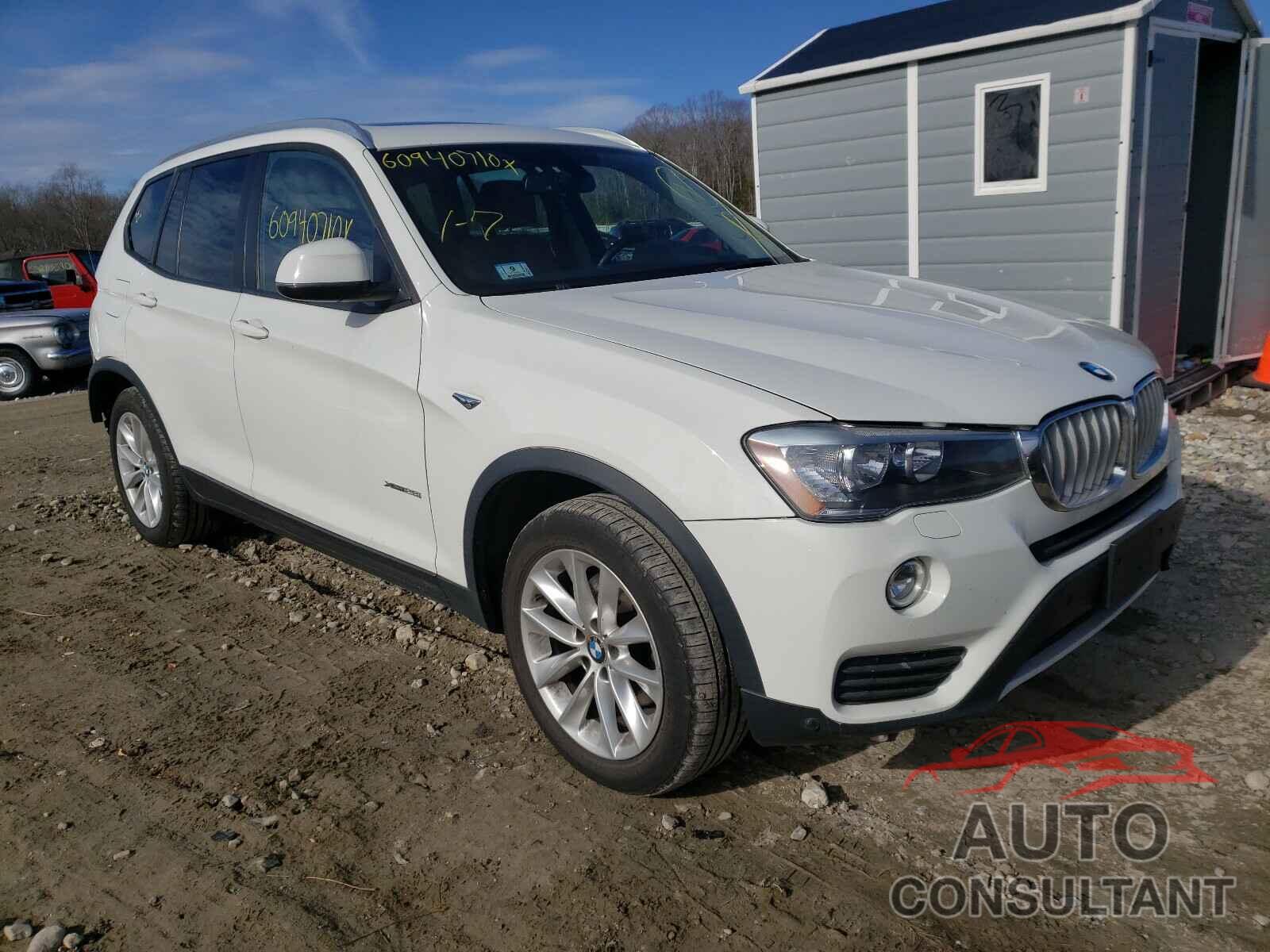 BMW X3 2016 - 5UXWX9C56G0D64971