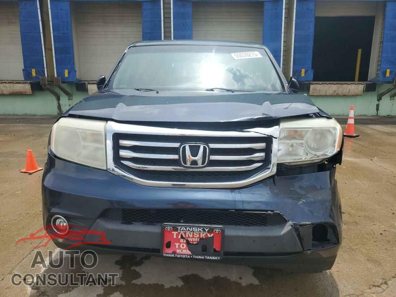 HONDA PILOT 2012 - 5FNYF4H40CB046112