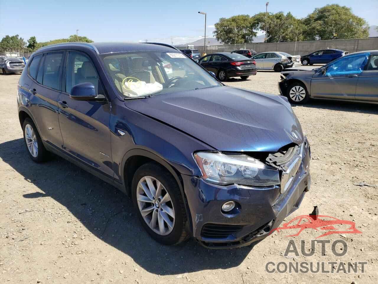 BMW X3 2017 - 5UXWX9C56H0T11802