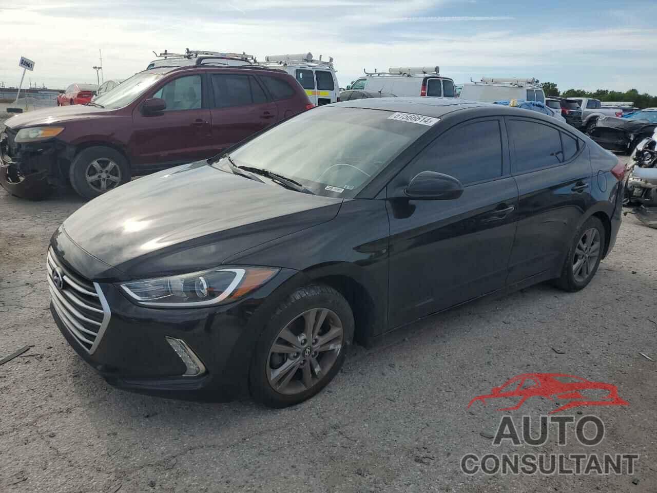 HYUNDAI ELANTRA 2018 - KMHD84LF4JU646116