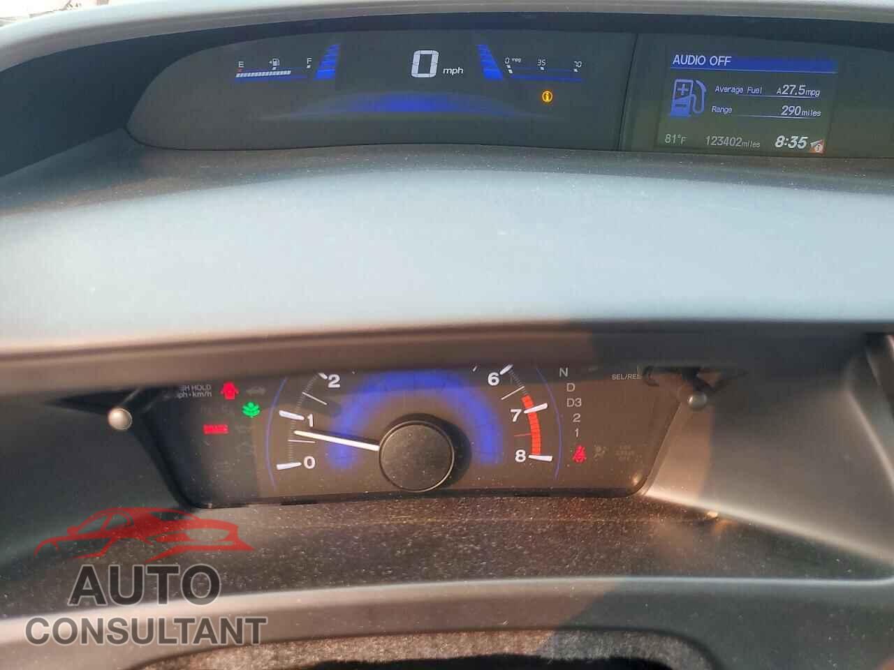HONDA CIVIC 2013 - 19XFB2F94DE200141