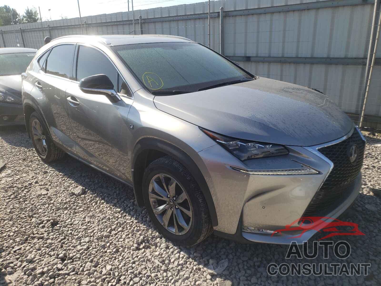 LEXUS NX 2017 - JTJYARBZ9H2067063