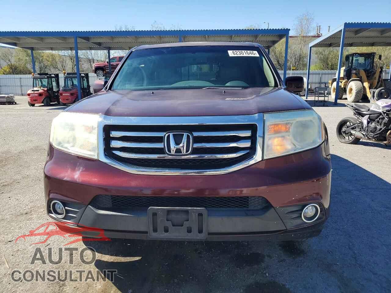 HONDA PILOT 2012 - 5FNYF4H59CB070370