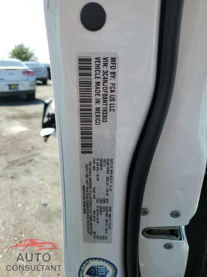 JEEP COMPASS 2022 - 3C4NJDFB8NT193303