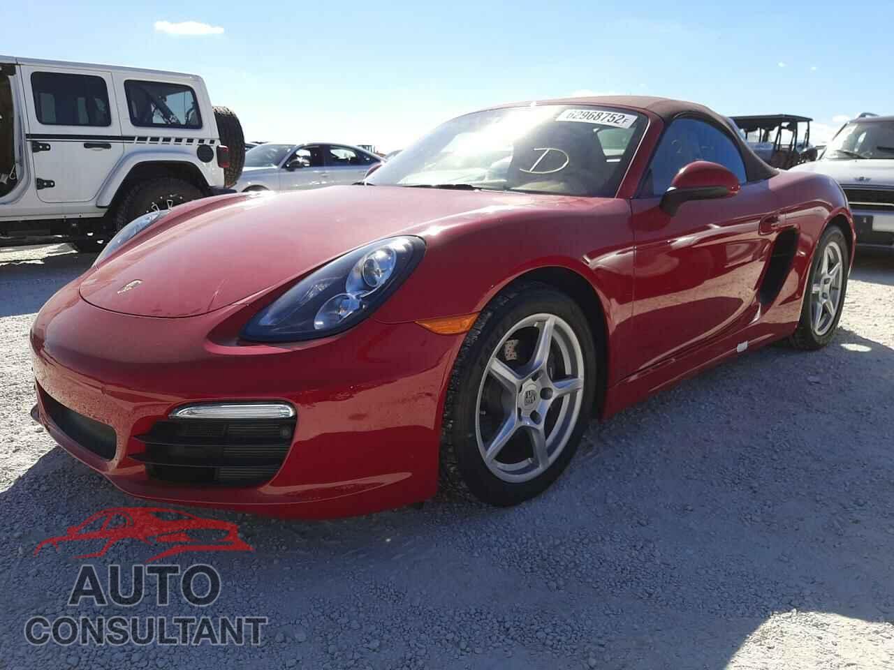 PORSCHE BOXSTER 2016 - WP0CA2A86GS120085