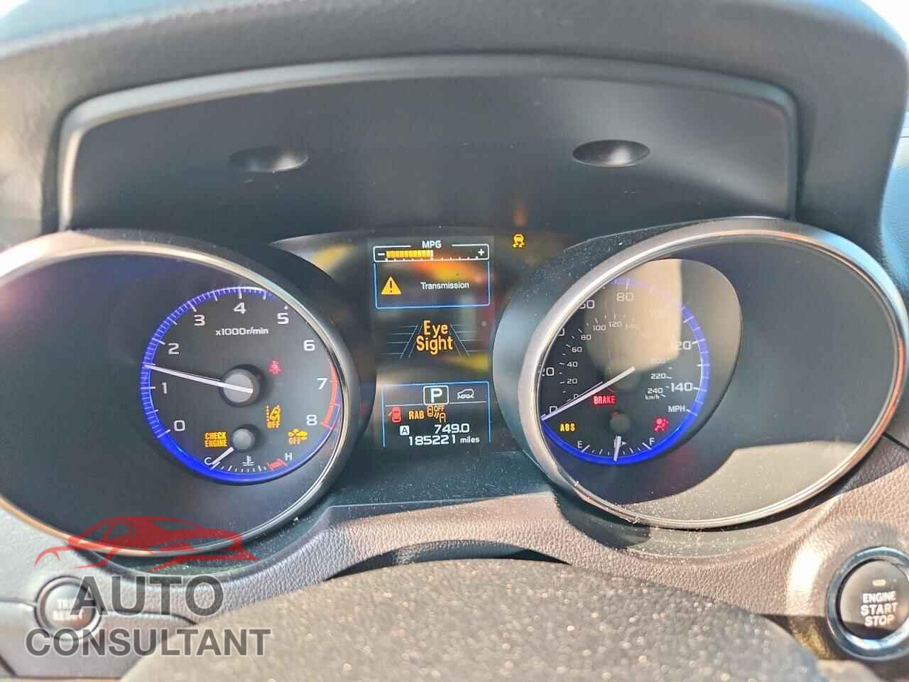 SUBARU OUTBACK 2017 - 4S4BSANC9H3236194