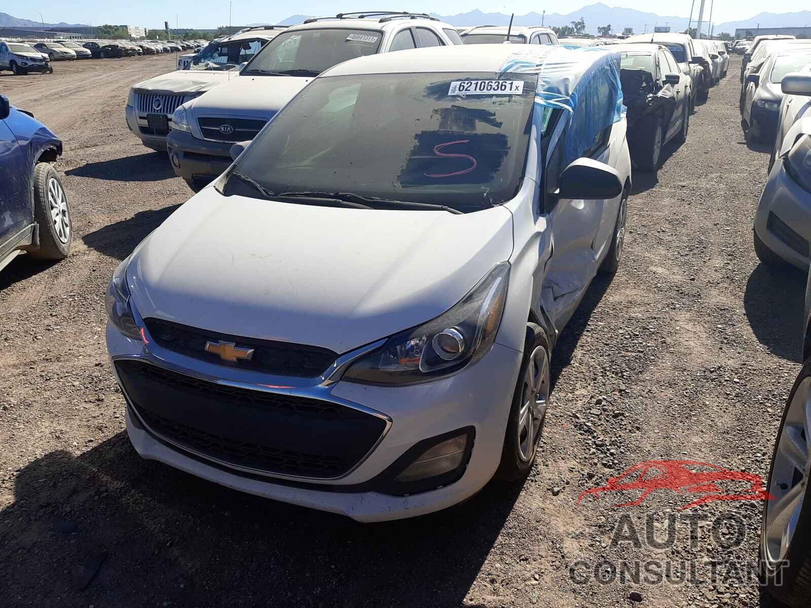 CHEVROLET SPARK 2020 - KL8CB6SA4LC428276