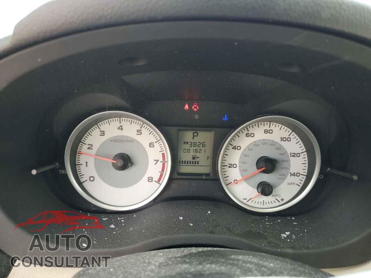 SUBARU IMPREZA 2012 - JF1GPAB65CH246510
